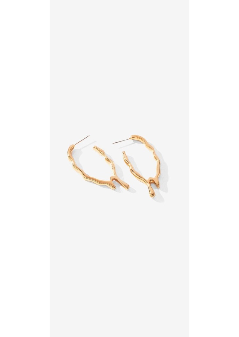 Soko Tiriko Maxi Drip Hoop - 24k gold plated