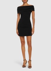 Solace London Neve Crepe Mini Dress