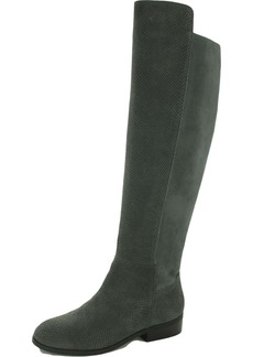 Sole Society Calypso Womens Suede Pull On Knee-High Boots
