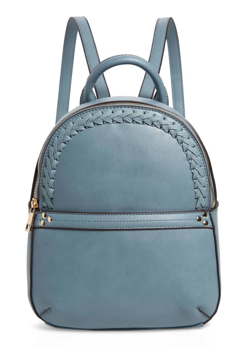 orila faux leather backpack