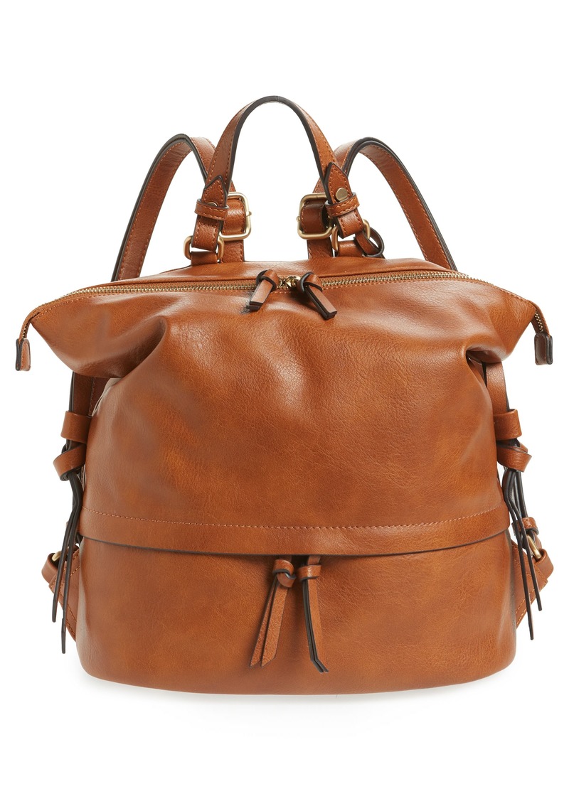 Sole Society Sole Society Josah Faux Leather Backpack | Handbags