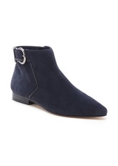 Sole Society Keema Bootie in Midnight/Black Suede at Nordstrom