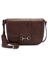 Sole Society Nairi Faux Leather Crossbody Bag in Brandy at Nordstrom