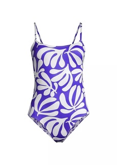 Solid & Striped Gabby Printed One-Piece Swimsuit