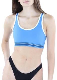 Solid & Striped High Tide Womens Fitness Running Sports Bra