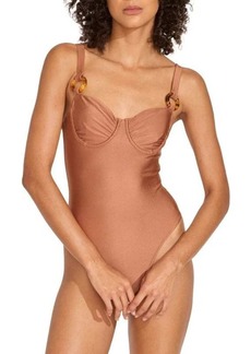 Solid & Striped Resort 24 Adrienne Solid One Piece Swimsuit
