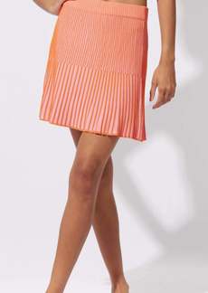 Solid & Striped Rosie Skirt In Pink & Clementine