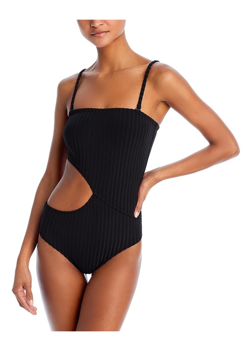 Solid & Striped Sold & Striped The Cameron Ribbed One Piece Swimsuit