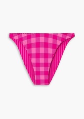 Solid & Striped - Annabelle reversible printed bikini briefs - Pink - XS