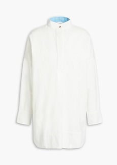 Solid & Striped - Cotton-twill tunic - White - XS