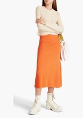 Solid & Striped - Knitted midi skirt - Orange - XS