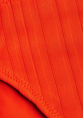 Solid & Striped - The Eva ribbed low-rise bikini briefs - Orange - XXS