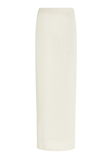 Solid & Striped - x Sofia Richie Grainge Exclusive The Freda Cotton Maxi Skirt - Off-White - L - Moda Operandi