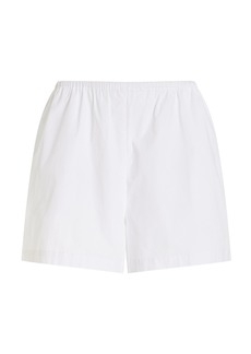 Solid & Striped - x Sofia Richie Grainge Exclusive The Loretto Cotton Shorts - White - L - Moda Operandi