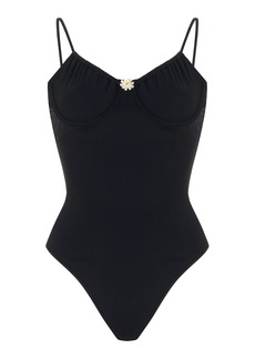 Solid & Striped - x Sofia Richie Grainge Exclusive The Malika One-Piece Swimsuit - Black - XL - Moda Operandi