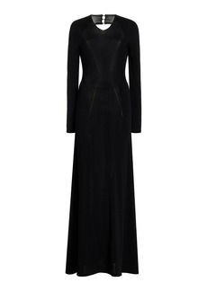 Solid & Striped - x Sofia Richie Grainge Exclusive The Narcia Knit Maxi Dress - Black - M - Moda Operandi