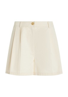 Solid & Striped - x Sofia Richie Grainge Exclusive The Oceane Cotton Shorts - Off-White - M - Moda Operandi