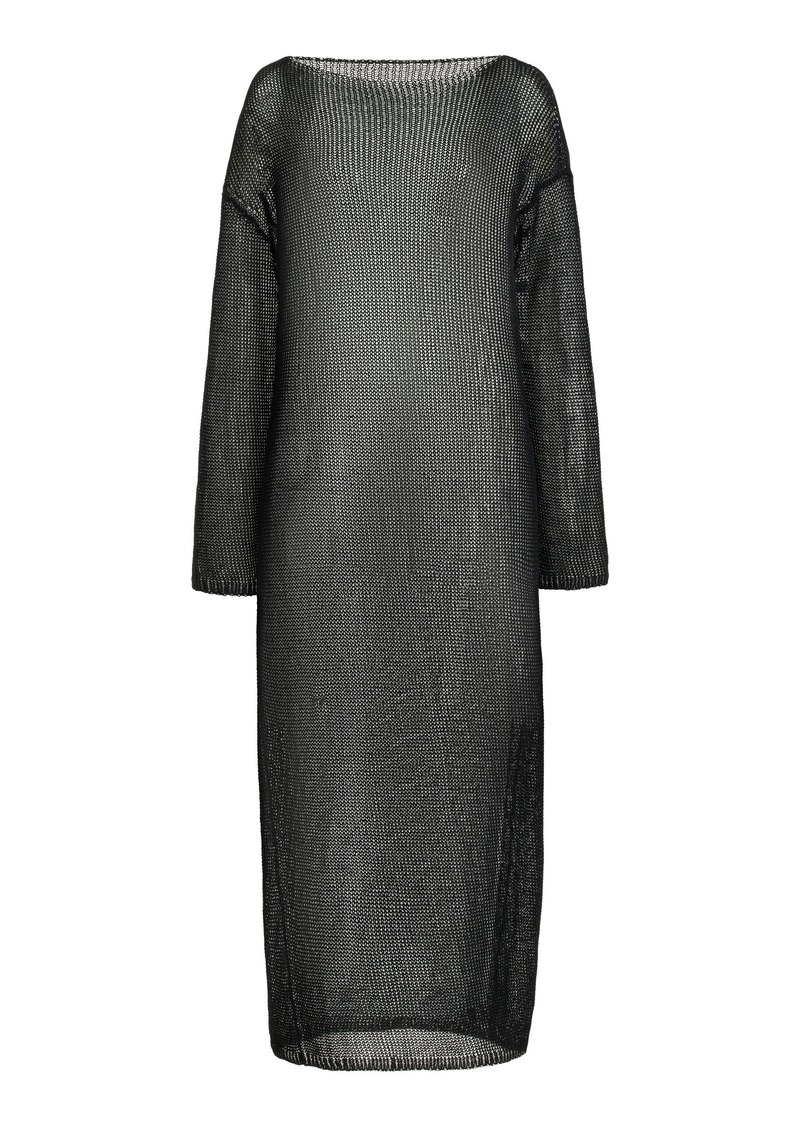 Solid & Striped - x Sofia Richie Grainge Exclusive The Polly Cotton Maxi Dress - Black - L - Moda Operandi