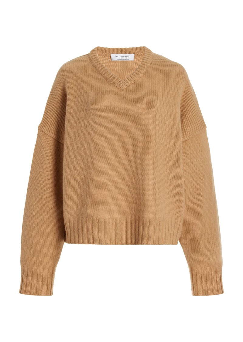 Solid & Striped - x Sofia Richie Grainge Exclusive The Reva Cashmere Top - Tan - L - Moda Operandi