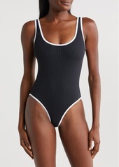 Solid & Striped Annemarie Rib One-Piece Swimsuit
