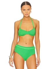 Solid & Striped Eva Tie Bikini Top