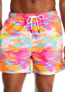 Solid & Striped The Classic Colorful Camo Slim Fit Swim Trunks