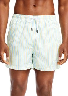 Solid & Striped The Classic Pinstriped Swim Trunks