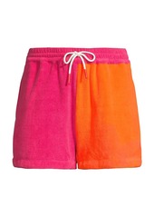 Solid & Striped The Charlie Colorblocked Terrycloth Shorts