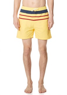 Solid & Striped The Classic Drawstrings Swim Shorts Trunks In Colorblock
