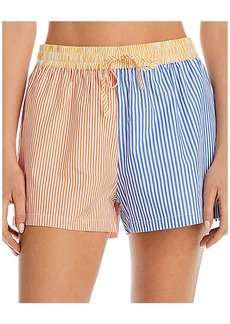 Solid & Striped Womens High Rise Mini Casual Shorts