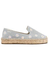 Soludos Daisies Embroidered Espadrille