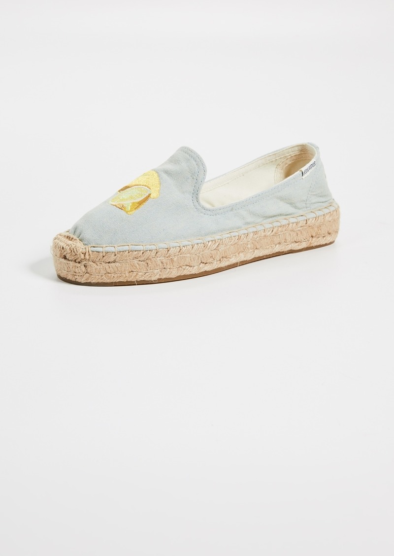 Soludos Lemons Smoking Slippers