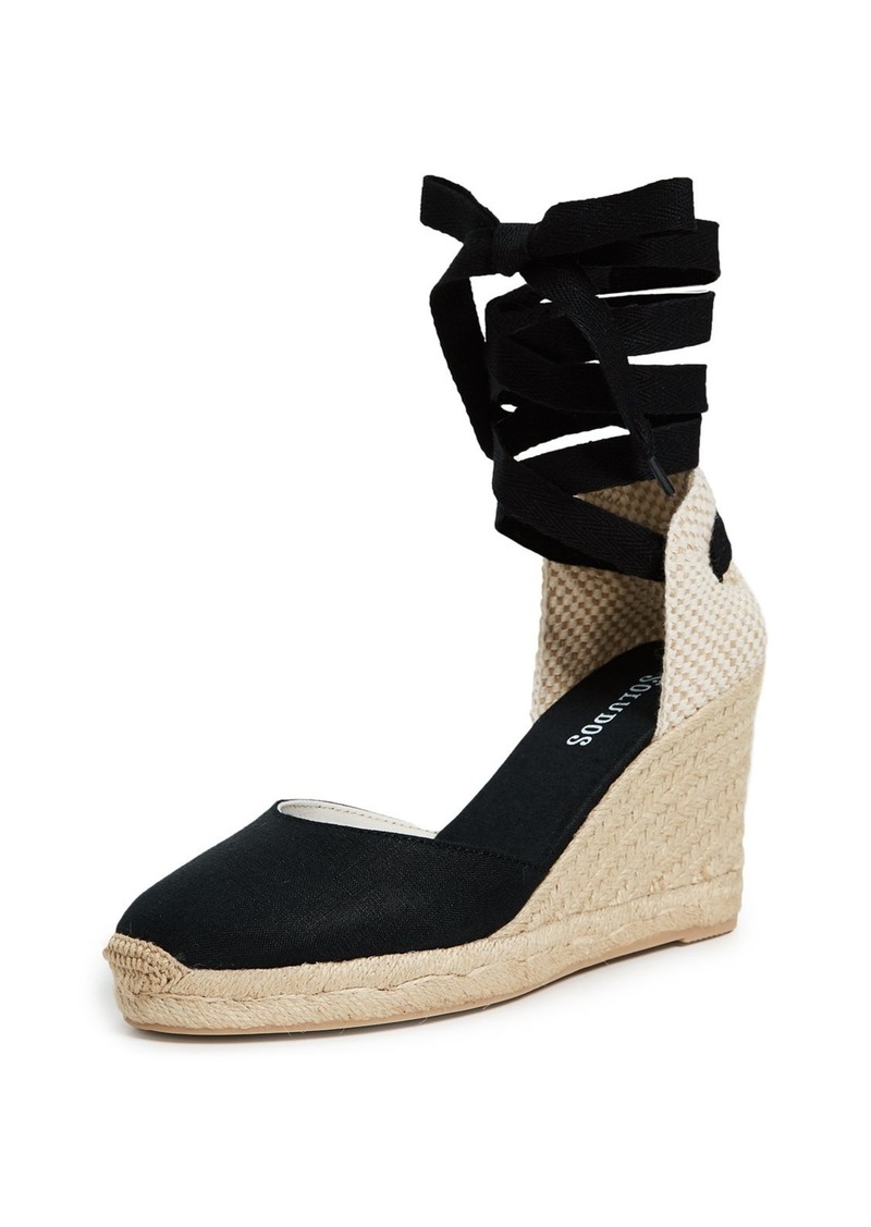 Soludos Womens Marseille Wedge Espadrille Noche   B (M)