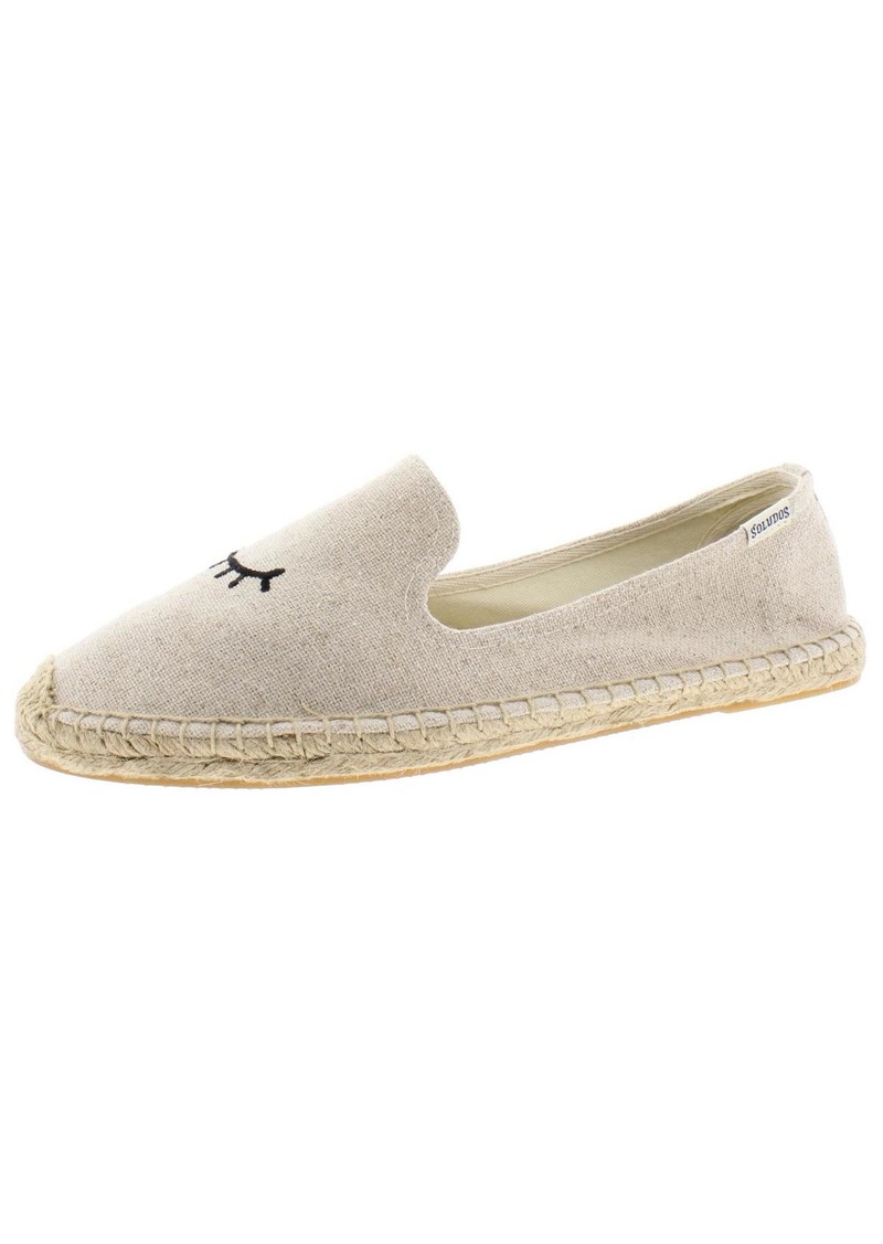 Soludos Wink Womens Canvas Espadrille Flats