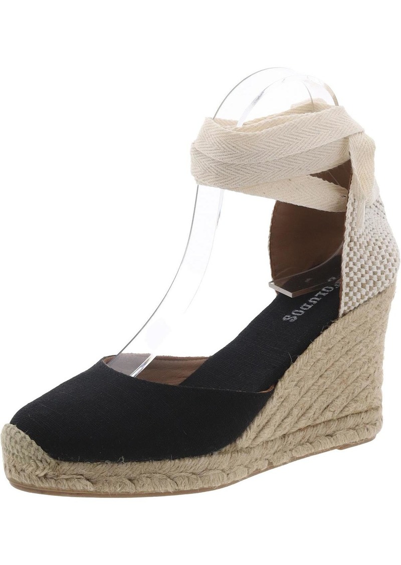 Soludos Womens Canvas Espadrille Wedge Heels