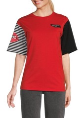 Sonia Rykiel ​Colorblock Logo Tee