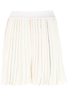 Sonia Rykiel contrast-stripe pleated shorts