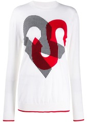 Sonia Rykiel monogram print jumper