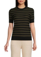 Sonia Rykiel Striped Wool Knit Top