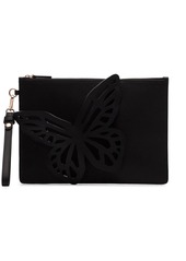 Sophia Webster black Flossy Butterfly clutch bag