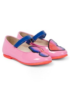 Sophia Webster Butterfly patent leather flats
