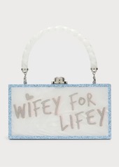Sophia Webster Cleo Wifey for Lifey Clutch Bag