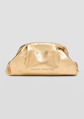 Sophia Webster Duchess Metallic Pouch Clutch Bag 