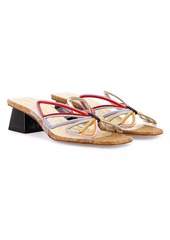 Sophia Webster Havanna 45MM Leather Mules