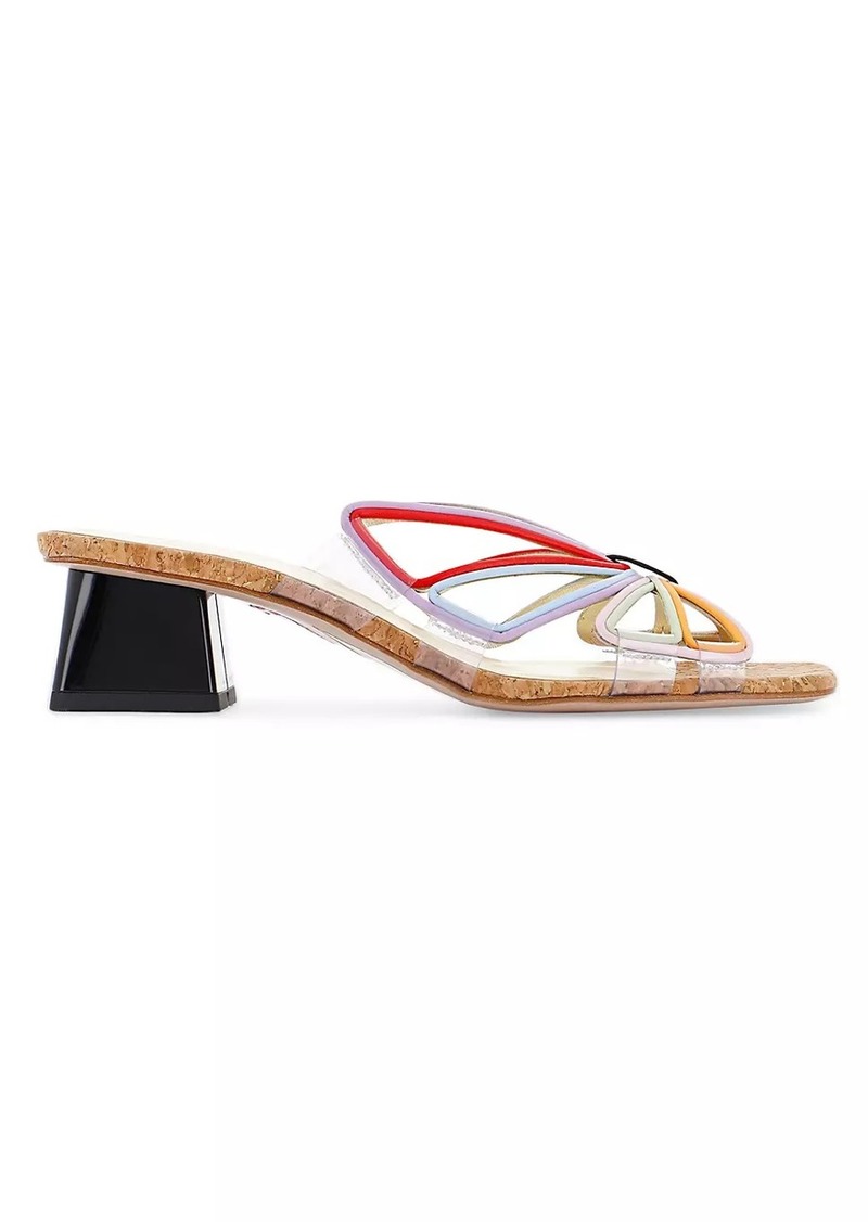 Sophia Webster Havanna 45MM Leather Mules