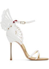 Sophia Webster White Heavenly Heeled Sandals