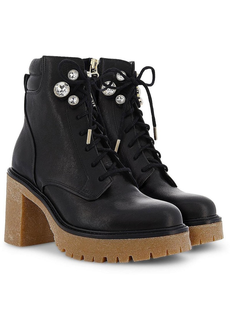 Sophia Webster Zadie Womens Platforms Leather Ankle Boots