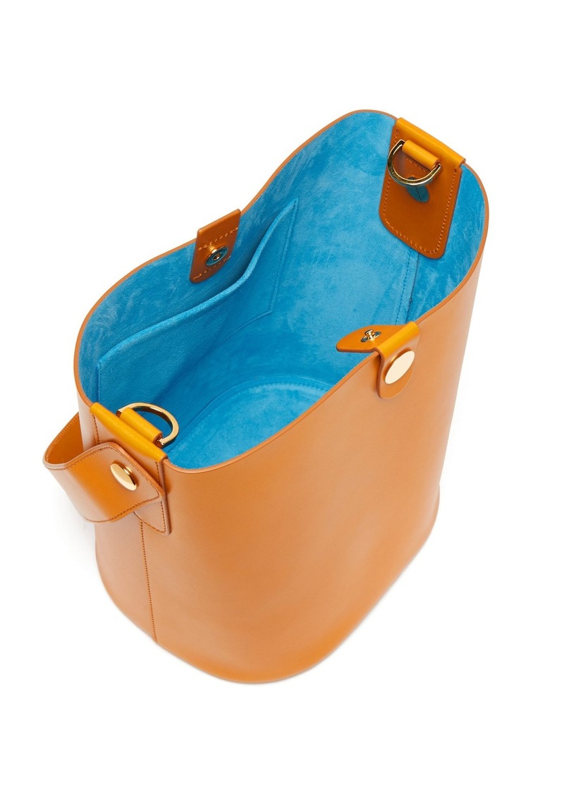 sophie hulme swing leather bucket bag