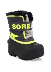 Sorel Baby's & Little Kid's Snow Commander Faux Fur-Lined Waterproof Boots
