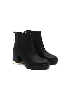 Sorel Brex Heel Chelsea Boot In Black